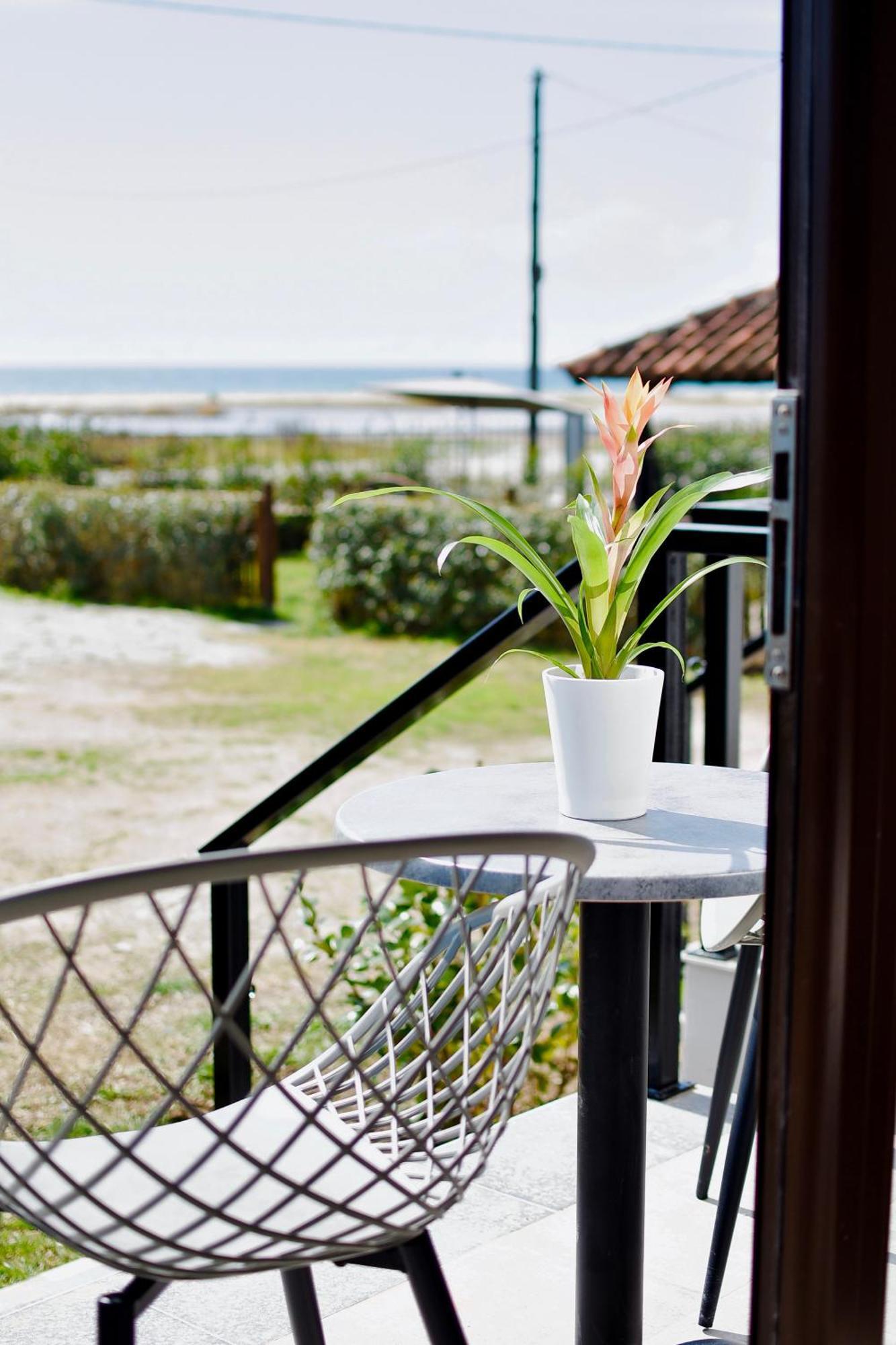 Room Nine 9 Beachfront Apartments Nea Kallikrateia Eksteriør bilde